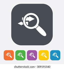vector illustration of  seo modern icon