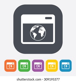 vector illustration of  seo modern icon