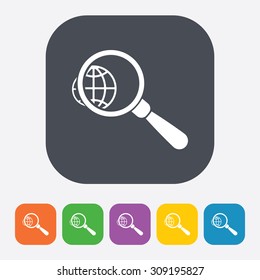 vector illustration of  seo modern icon