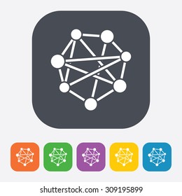 vector illustration of  seo modern icon