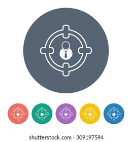 vector illustration of  seo modern icon
