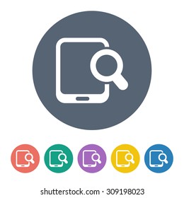 vector illustration of  seo modern icon