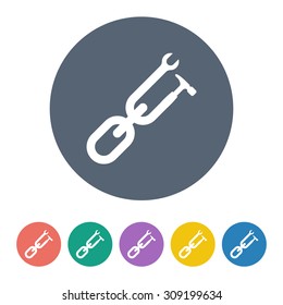 vector illustration of  seo modern icon