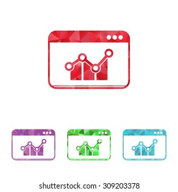 vector illustration of  seo modern icon