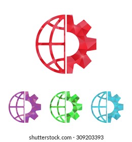 vector illustration of  seo modern icon