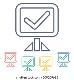 vector illustration of  seo modern icon