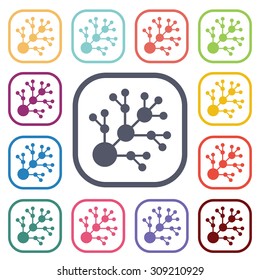 vector illustration of  seo modern icon