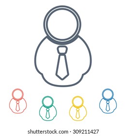 vector illustration of  seo modern icon
