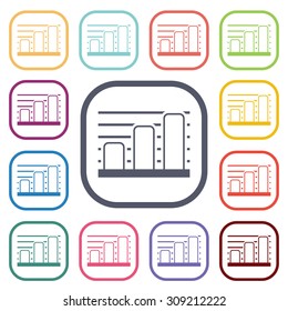 vector illustration of  seo modern icon