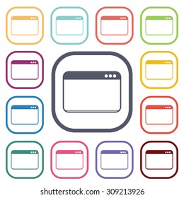 vector illustration of  seo modern icon