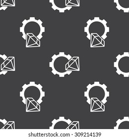 vector illustration of  seo modern icon