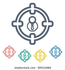 vector illustration of  seo modern icon