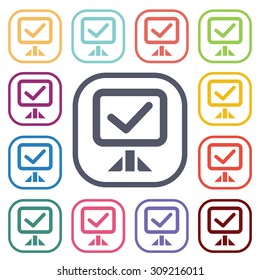 vector illustration of  seo modern icon
