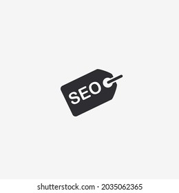 Vector Illustration of seo tag icon