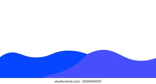  separador de ilustração de vetor, header.modern forma divisor de onda