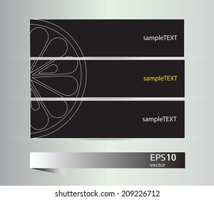 Vector illustration set of banners 