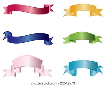 vector illustration of a set of banners