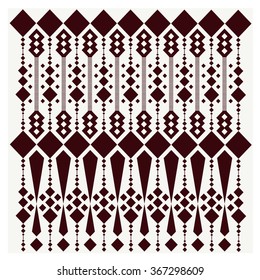 vector illustration Set  black and white hexagonal outline grid pattern vector abstract wallpaper on gray background