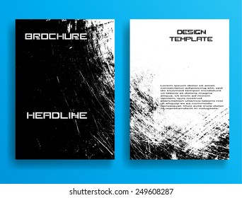 Vector Illustration. Set of Brochure Templates. Collection of Flyer Design . Abstract Modern Background .