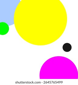 vector illustration of a set of colorful balls