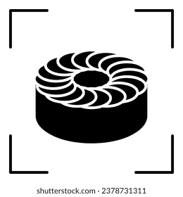 Vector illustration. Set of contour icons. Line icons of desserts and sweet food. Candy icon set, editable stroke.