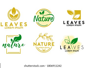 vector illustration of a set of eco icons