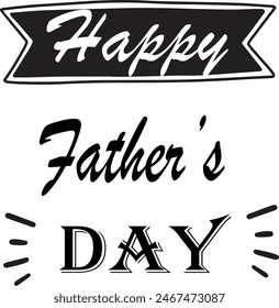 Vector illustration set for Father's Day. for banners and posters eps 10