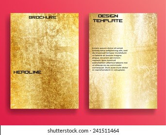 Vector Illustration. Set of Flyer Templates. Collection of Brochure Design . Abstract Modern Background .