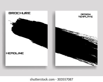 Vector Illustration. Set of Flyer Templates. Collection of Brochure Design . Abstract Modern Background .