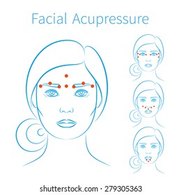 832 Acupressure points face Images, Stock Photos & Vectors | Shutterstock