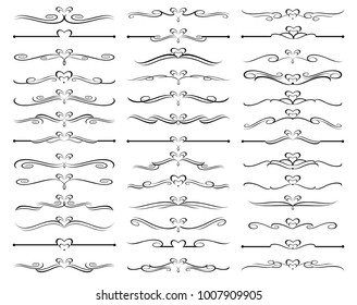 Vector Illustration. Set of vector graphic elements for design.
