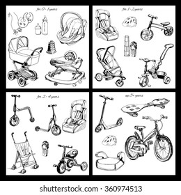 Baby Mobile Drawing Images Stock Photos Vectors Shutterstock