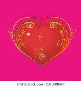 Vector Illustration. Set heart icons, concept of love. hand drawn icons and illustrations for valentines and wedding.