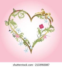 Ilustración vectorial. Establece iconos cardíacos, concepto de amor. iconos e ilustraciones dibujados a mano para las tarjetas de San Valentín y la boda.