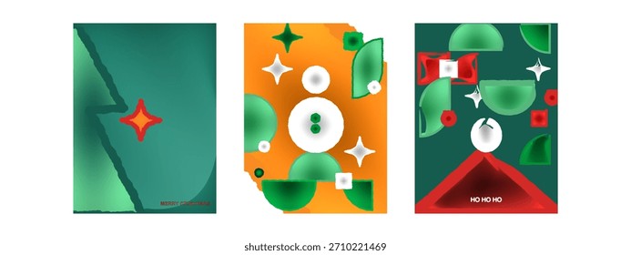 Ilustración vectorial de un conjunto de iconos para el Diseño web, Ilustración vectorial de gráfico de negocios, Ilustración vectorial de cajas de regalo, tarjeta de feliz cumpleaños con regalo, conjunto de bolas de Navidad, Navidades y año Nuevo 