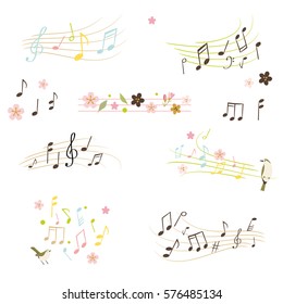 手書き 音符 のイラスト素材 画像 ベクター画像 Shutterstock