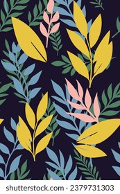 Vector illustration. Set of patterns. Seamless pattern. Printing for a fabric factory.