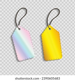 vector illustration set of price tag labels