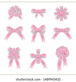 vector illustration set of ribbons