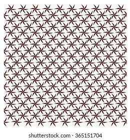 vector illustration Set seamless patterns star geometric Curvy floral motifs strange dimension dummy Stylish Modern abstract wallpaper  on gray background