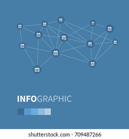 Vector Illustration Set Of Simple Date Icons. Elements 28, Special Day, Twenty-Five And Other Synonyms Five, Special And Sun.