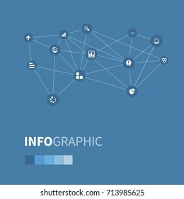 Vector Illustration Set Of Simple Diagram Icons. Elements Menu, Bowl, Loading And Other Synonyms Growth, Marketing And Statistic.