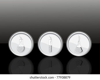 conjunto de ilustraciones vectoriales de tres iconos médicos