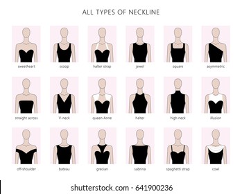 gown neckline styles