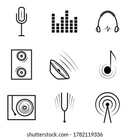 Vector illustration of a set of Voices