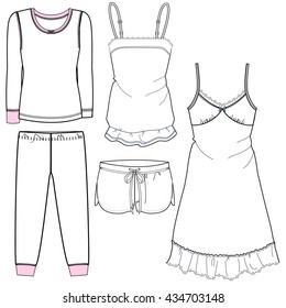 1,905 Sleepwear sketches Images, Stock Photos & Vectors | Shutterstock