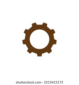 Icono de configuración de Ilustración vectorial aislado