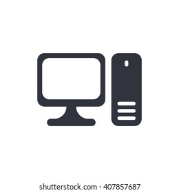 Vector illustration of Settings sign icon on white background.