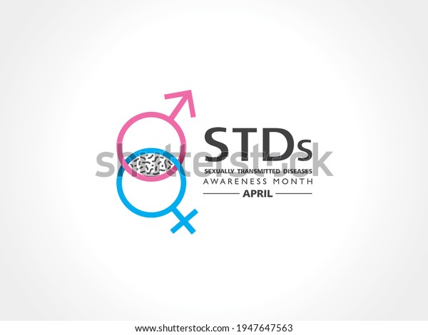 Vector Illustration Sexually Transmitted Diseases Infection Stock Vector Royalty Free 1947647563 9526
