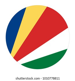 vector illustration of Seychelles flag